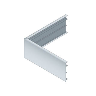 ALU-PLAN® :: Außeneckformstück AEF-G100-11-F