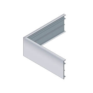 ALU-PLAN® :: Außeneckformstück AEF-G101-12-E