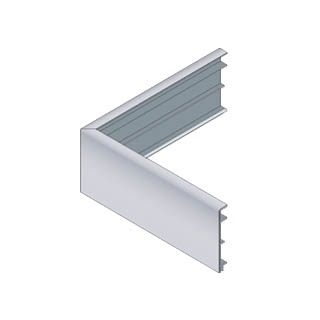 ALU-PLAN® :: Außeneckformstück AEF-G101-14-DK-E