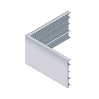 ALU-PLAN® :: Außeneckformstück AEF-G141-15-E