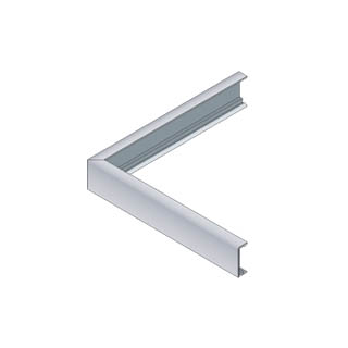 ALU-PLAN® :: Außeneckformstück AEF-G44-14-DK-E