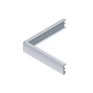 ALU-PLAN® :: Außeneckformstück AEF-G51-14-DK-E