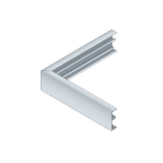ALU-PLAN® :: Außeneckformstück AEF-G60-18-DK-F