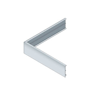ALU-PLAN® :: Außeneckformstück AEF-G60-8-F