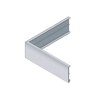 ALU-PLAN® :: Außeneckformstück AEF-G81-11-E