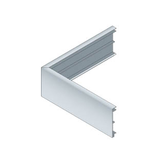 ALU-PLAN® :: Außeneckformstück AEF-G90-13-DK-F