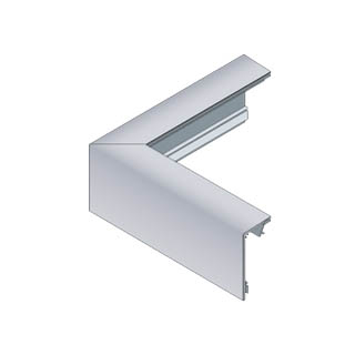ALU-PLAN® :: Außeneckformstück AEF-G96-44-DK-E