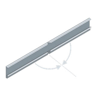 ALU-PLAN® :: Außeneckformstück AEF-X60-11-OP-ELO