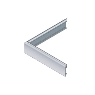 ALU-PLAN® :: Außeneckformstück AEF-X60-12-SF-OP-E