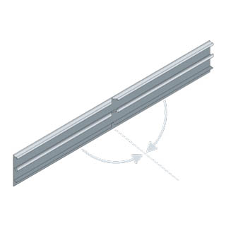 ALU-PLAN® :: Außeneckformstück AEF-X70-11-OP-ELO