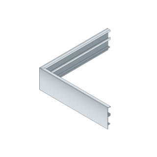 ALU-PLAN® :: Außeneckformstück AEF-X70-11-OP-F