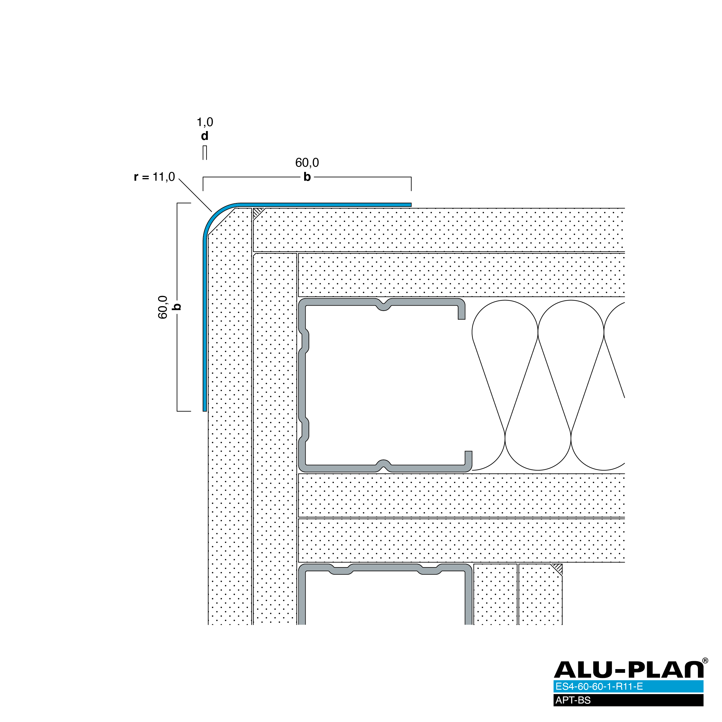 ALU-PLAN® Installation :: ES4-60-60-1-R11-E-APT-BS