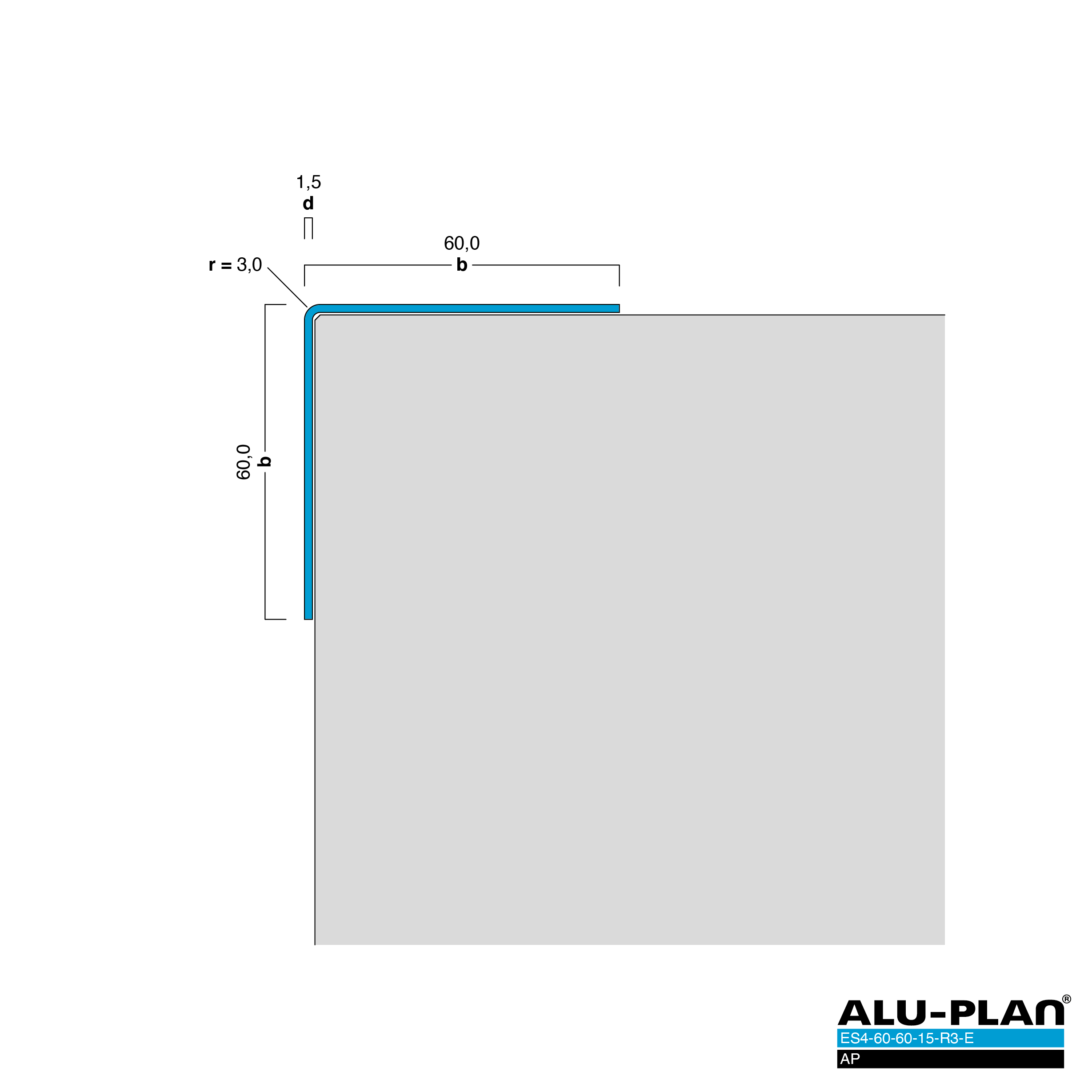 ALU-PLAN® Installation :: ES4-60-60-15-R3-E-AP
