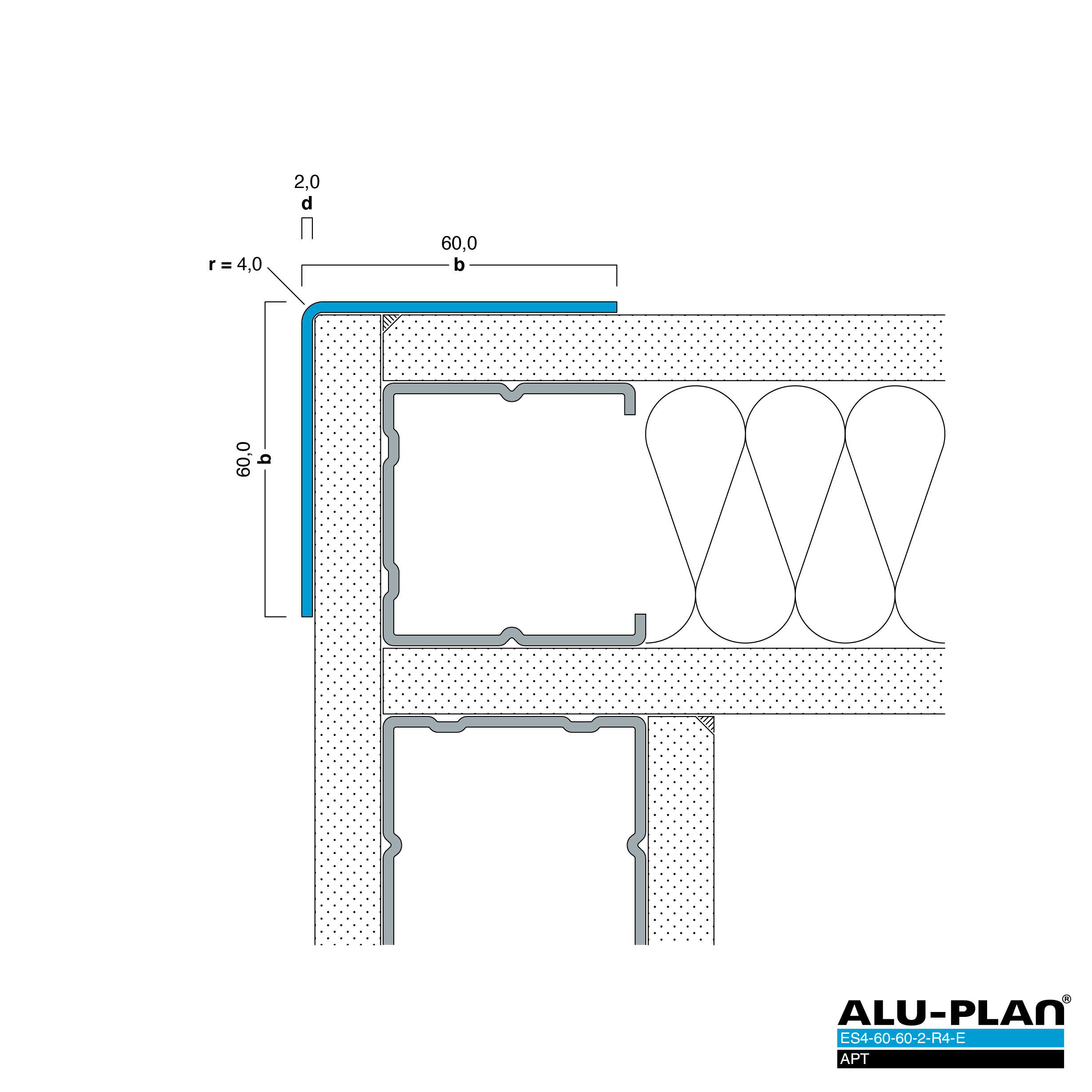 ALU-PLAN® Installation :: ES4-60-60-2-R4-E-APT
