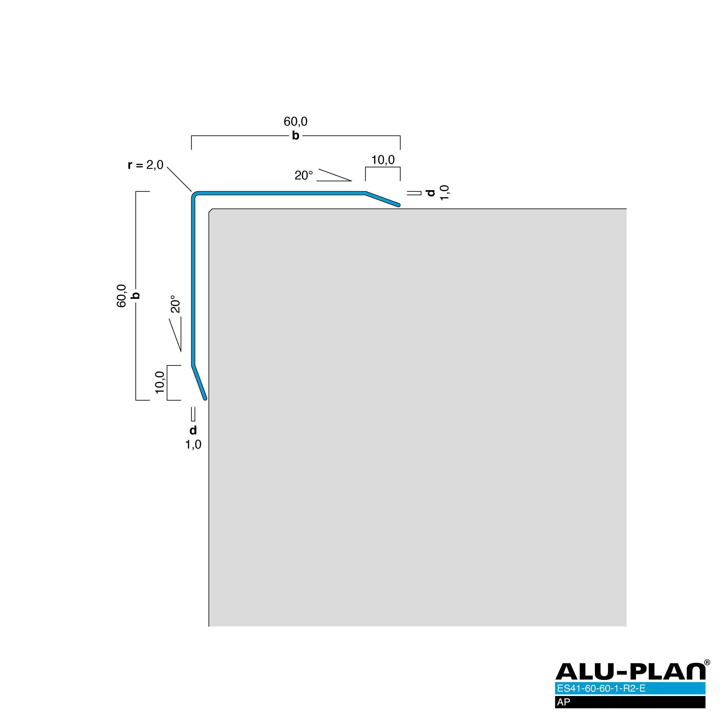 ALU-PLAN® Installation :: ES41-60-60-1-R2-E-AP