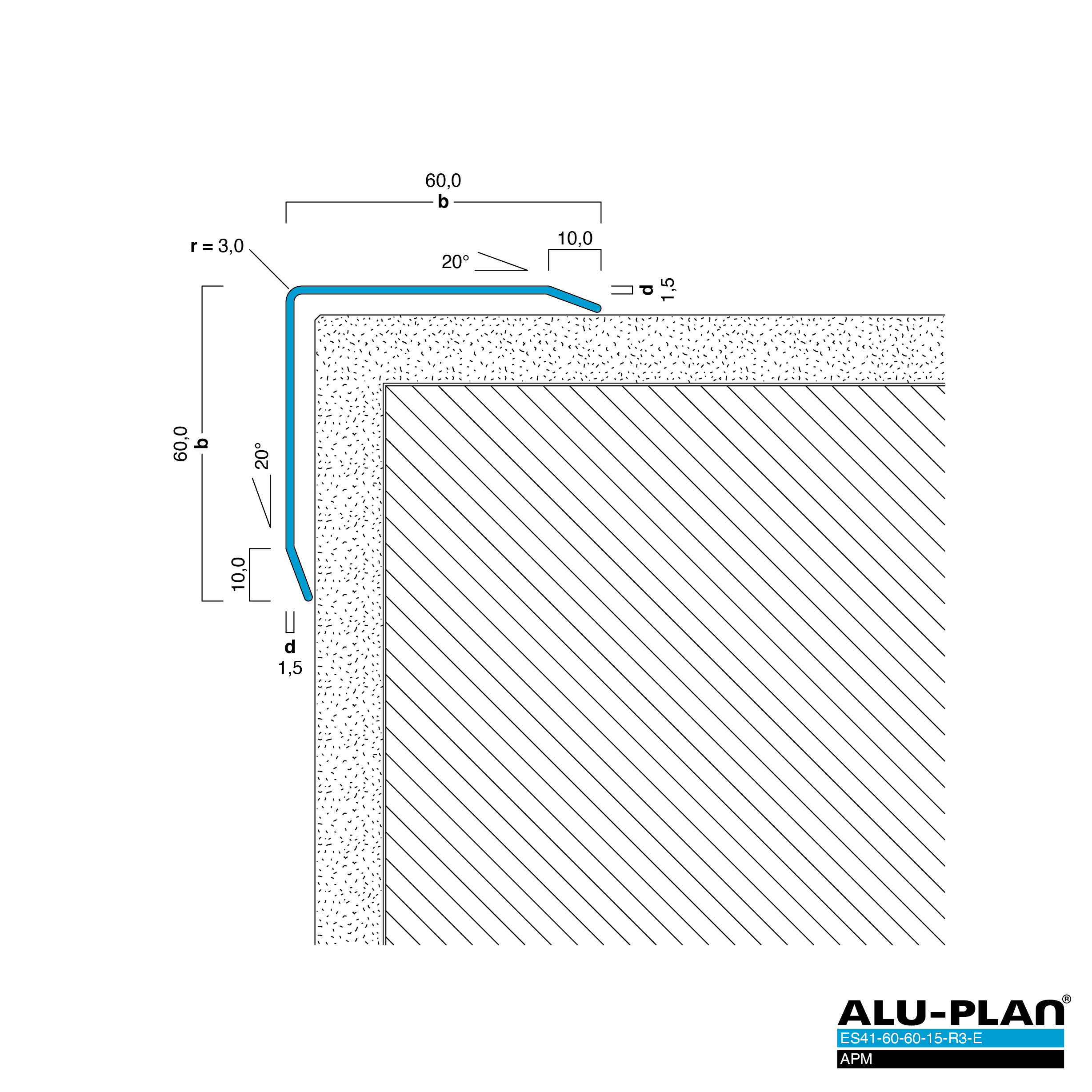 ALU-PLAN® Installation :: ES41-60-60-15-R3-E-APM