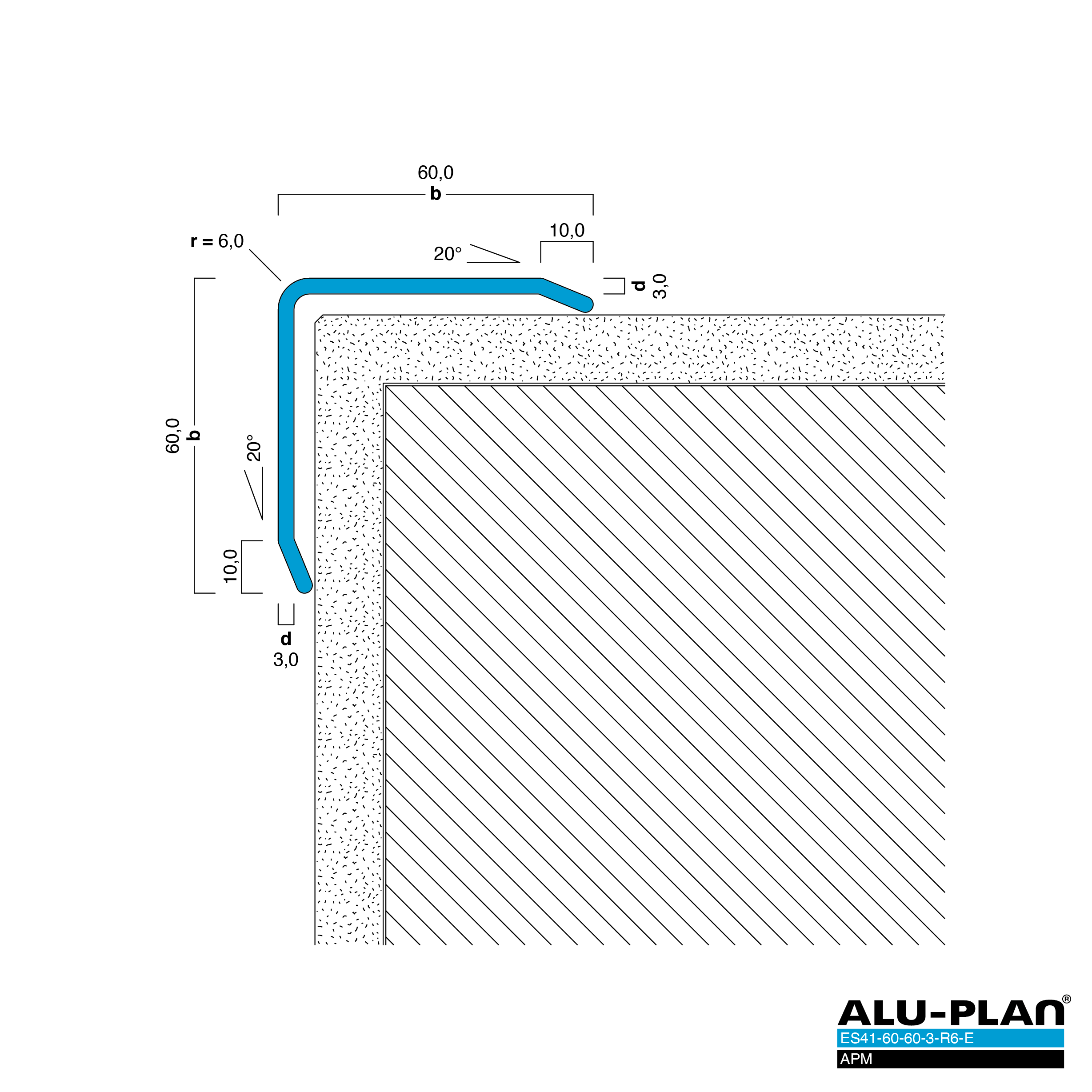 ALU-PLAN® Installation :: ES41-60-60-3-R6-E-APM