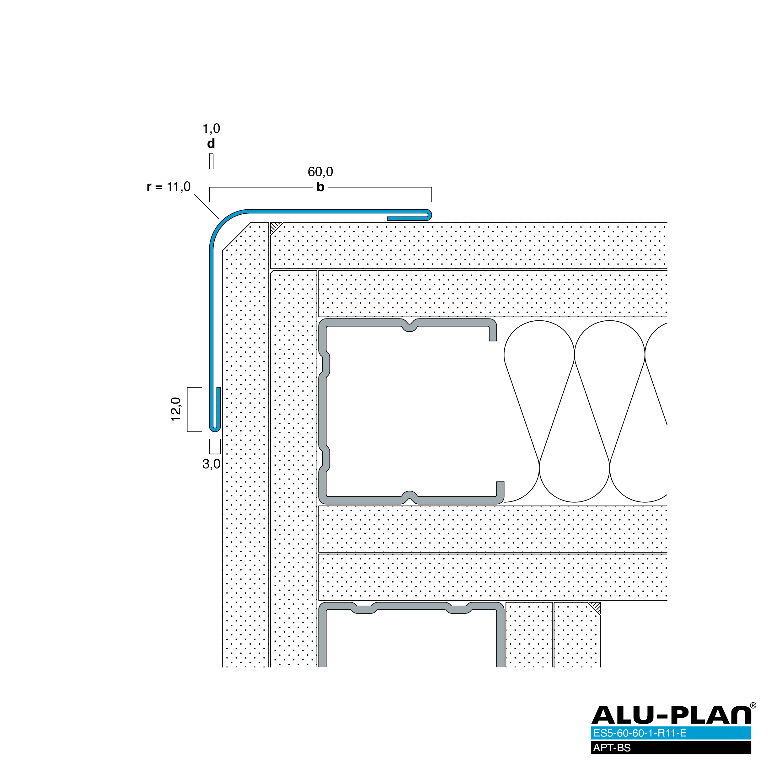 ALU-PLAN® Installation :: ES5-60-60-1-R11-E-APT-BS