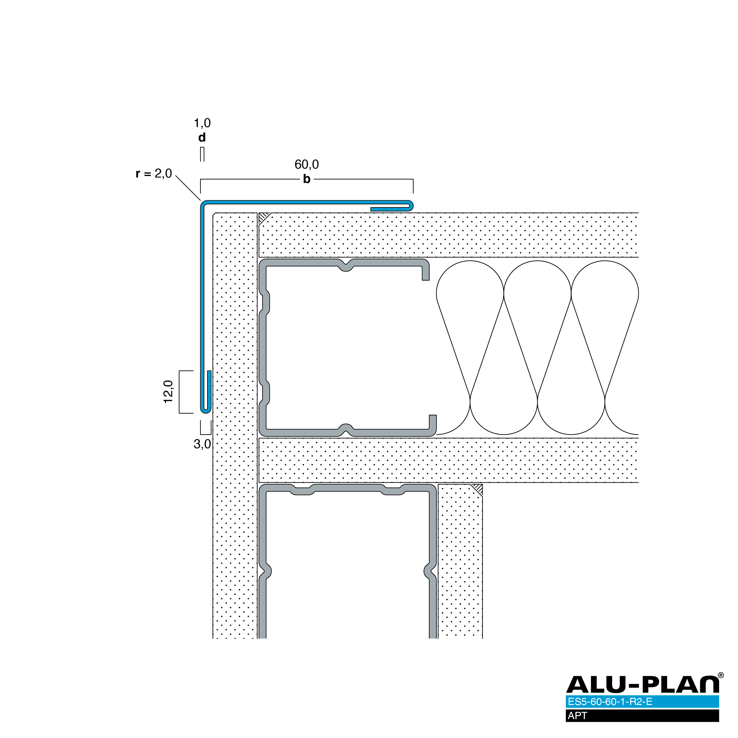 ALU-PLAN® Installation :: ES5-60-60-1-R2-E-APT