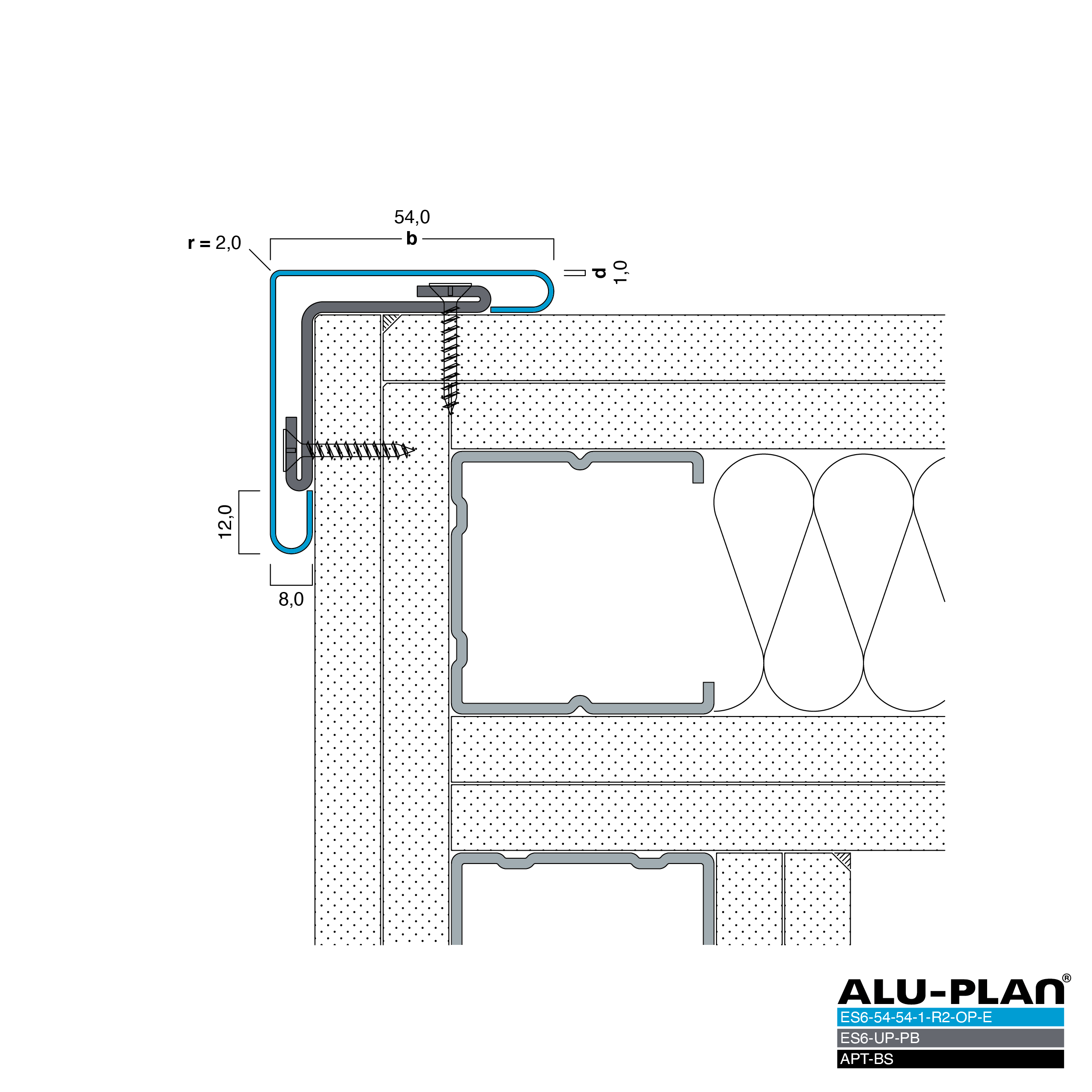 ALU-PLAN® Installation :: ES6-UP-PB-ES6-54-54-1-R2-OP-E-APT-BS