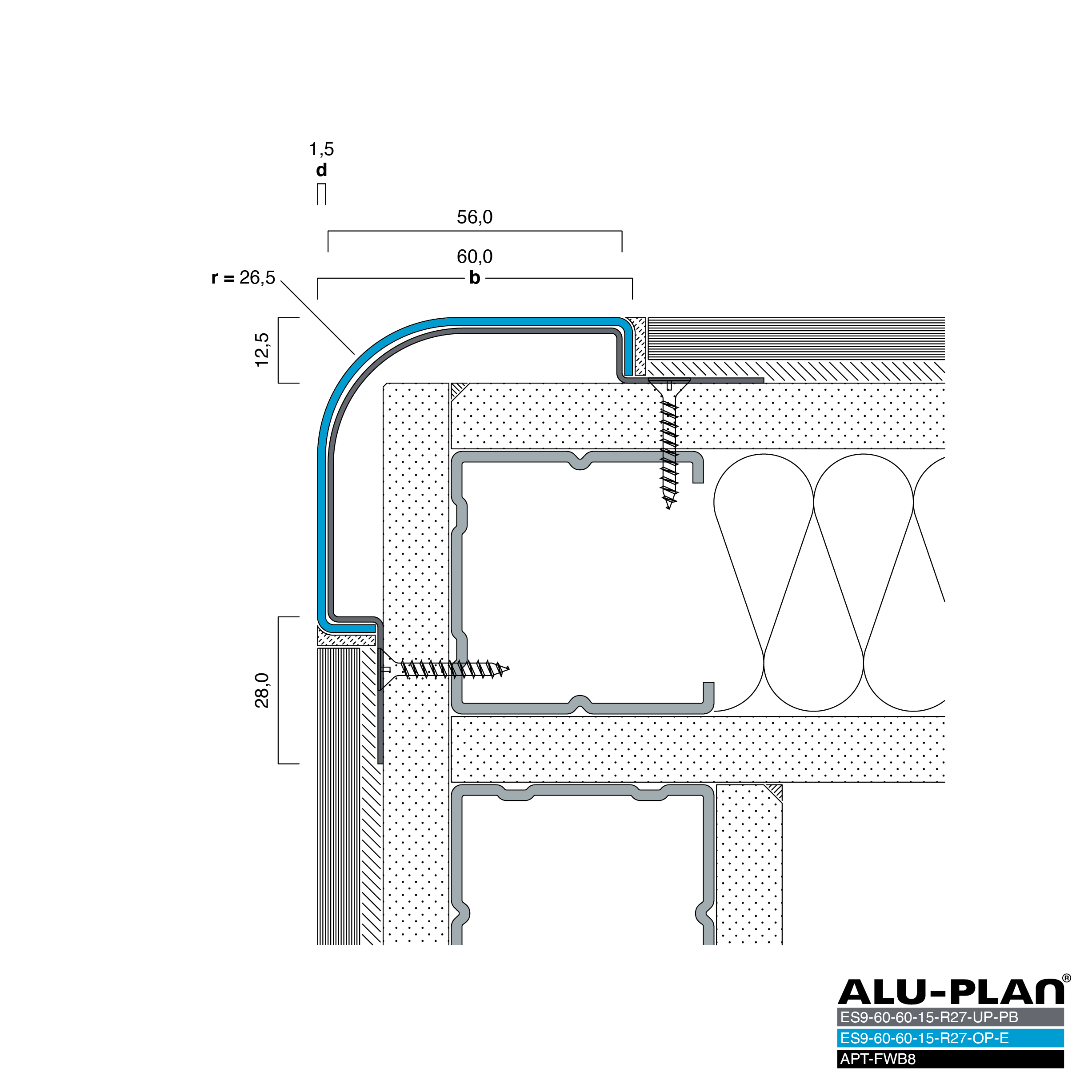 ALU-PLAN® Installation :: ES9-60-60-15-R27-UP-PB-ES9-60-60-15-R27-OP-E-APT-FWB8