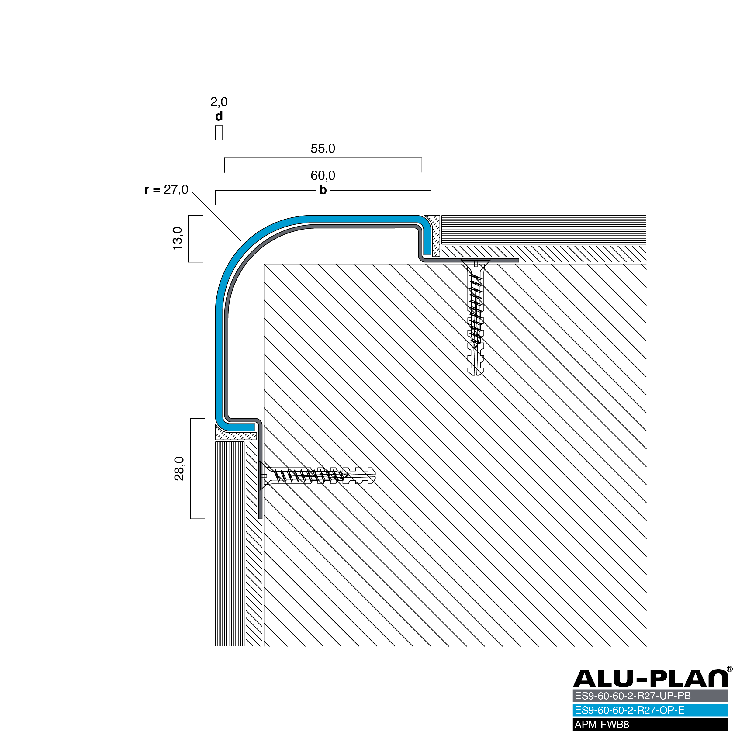 ALU-PLAN® Installation :: ES9-60-60-2-R27-UP-PB-ES9-60-60-2-R27-OP-E-APM-FWB8