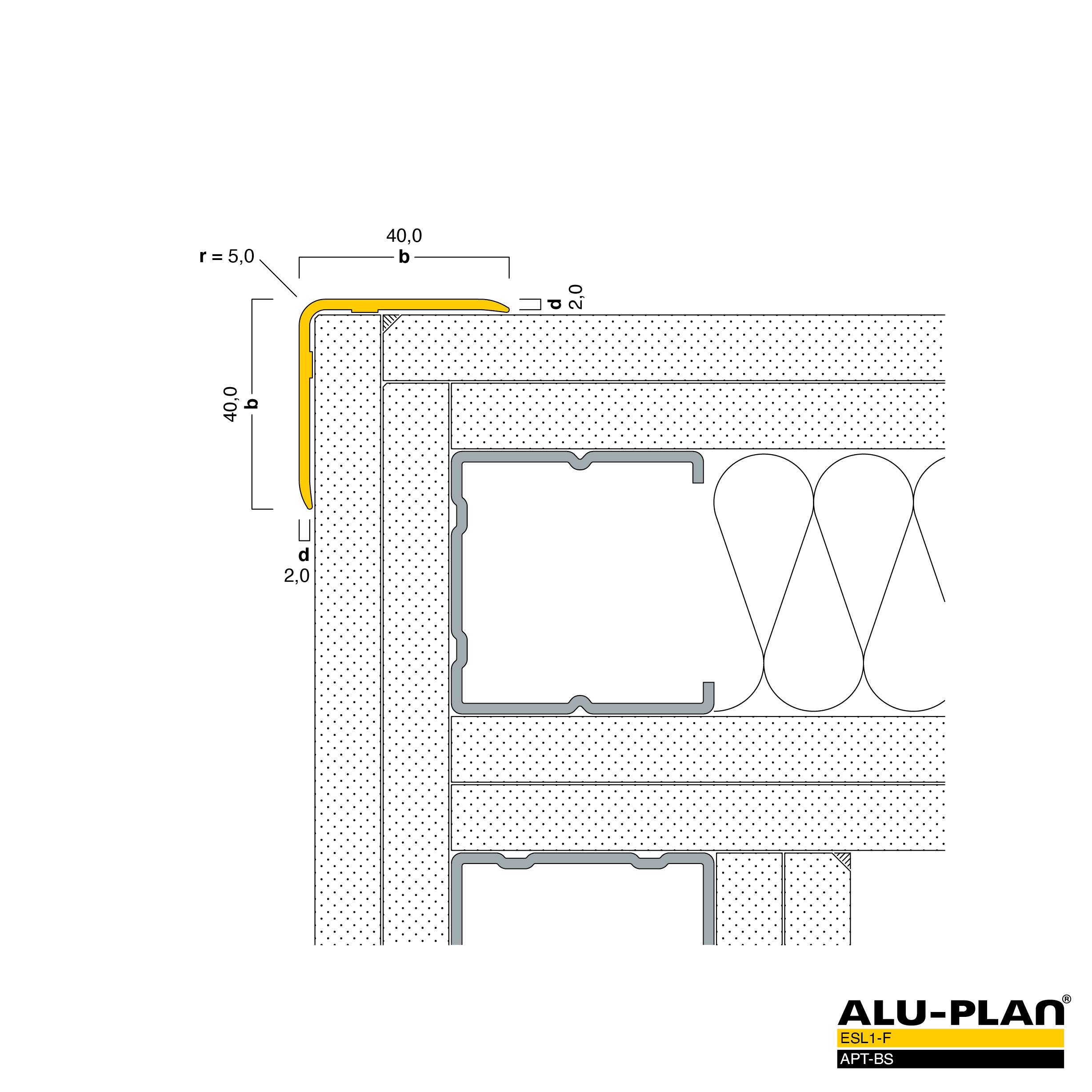 ALU-PLAN® Installation :: ESL1-F-APT-BS