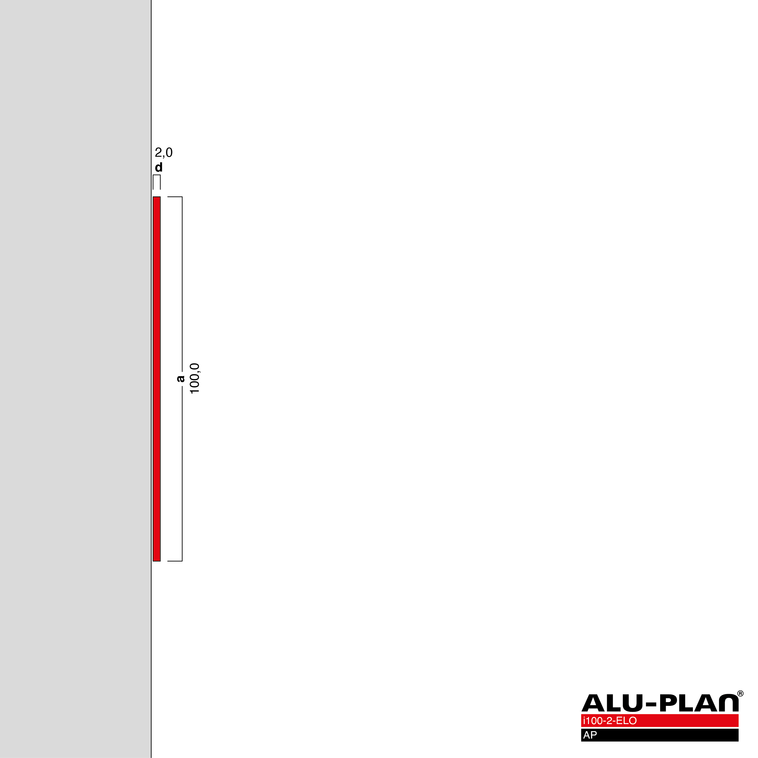 ALU-PLAN® Installation :: RA-i100-2-ELO-AP