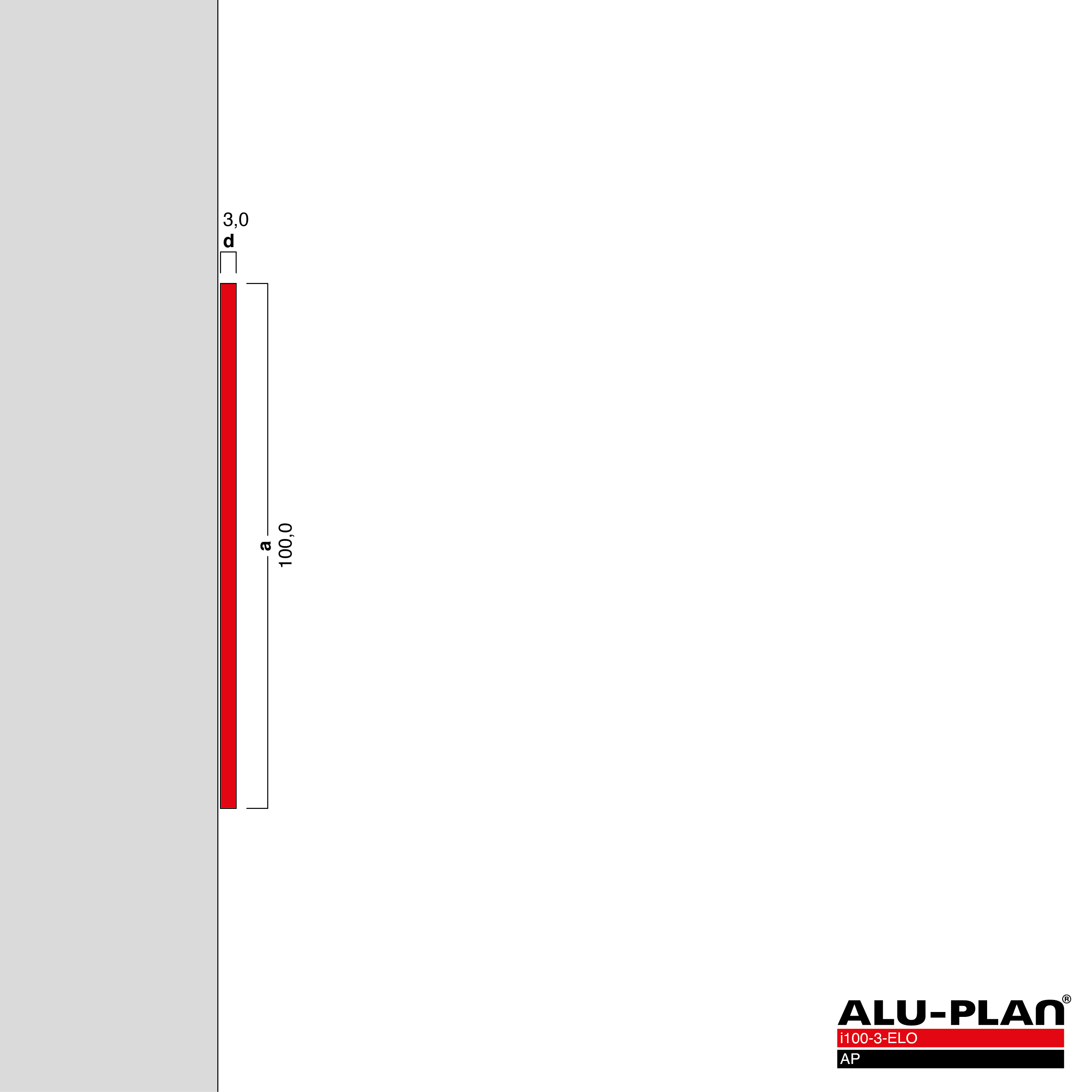 ALU-PLAN® Installation :: RA-i100-3-ELO-AP