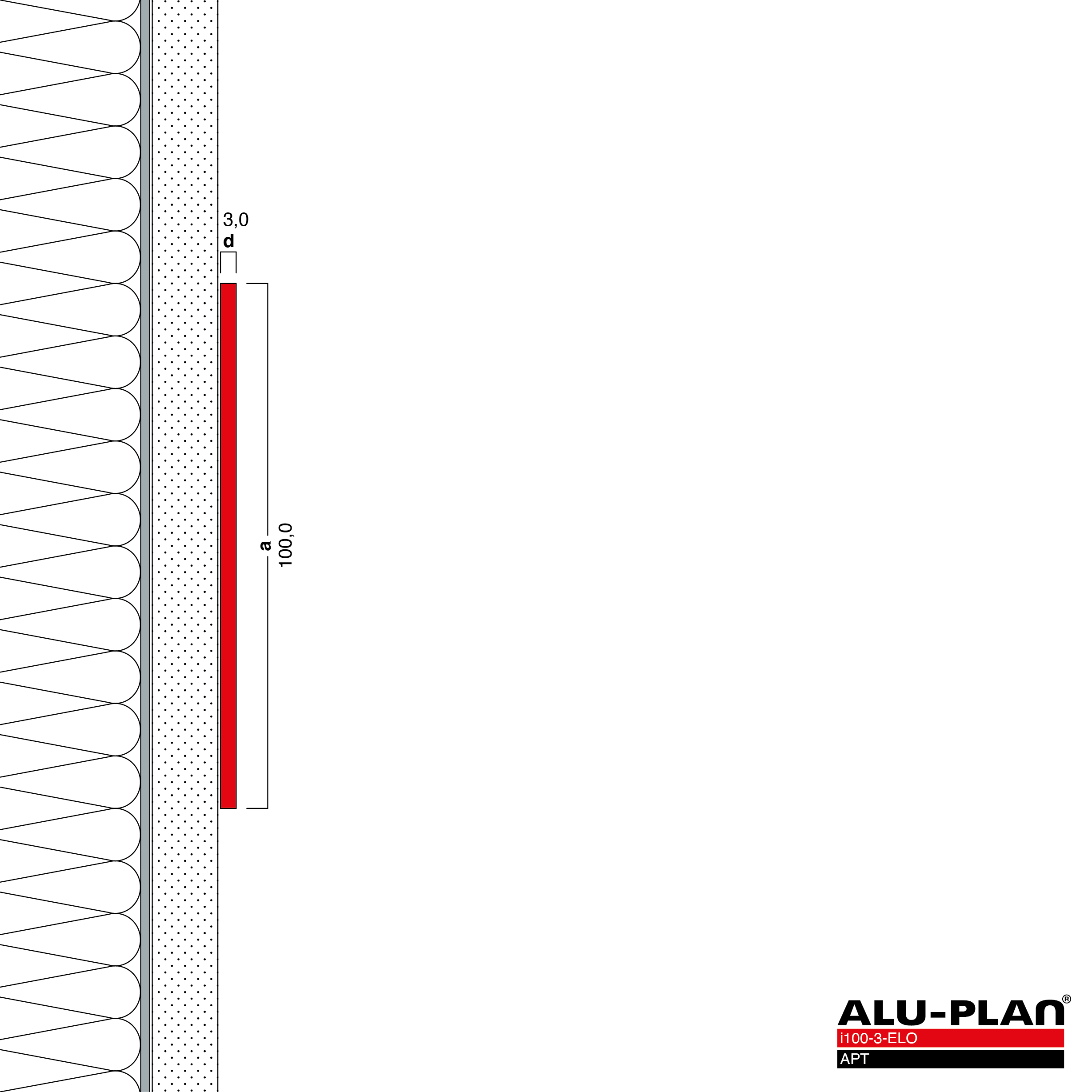 ALU-PLAN® Installation :: RA-i100-3-ELO-APT
