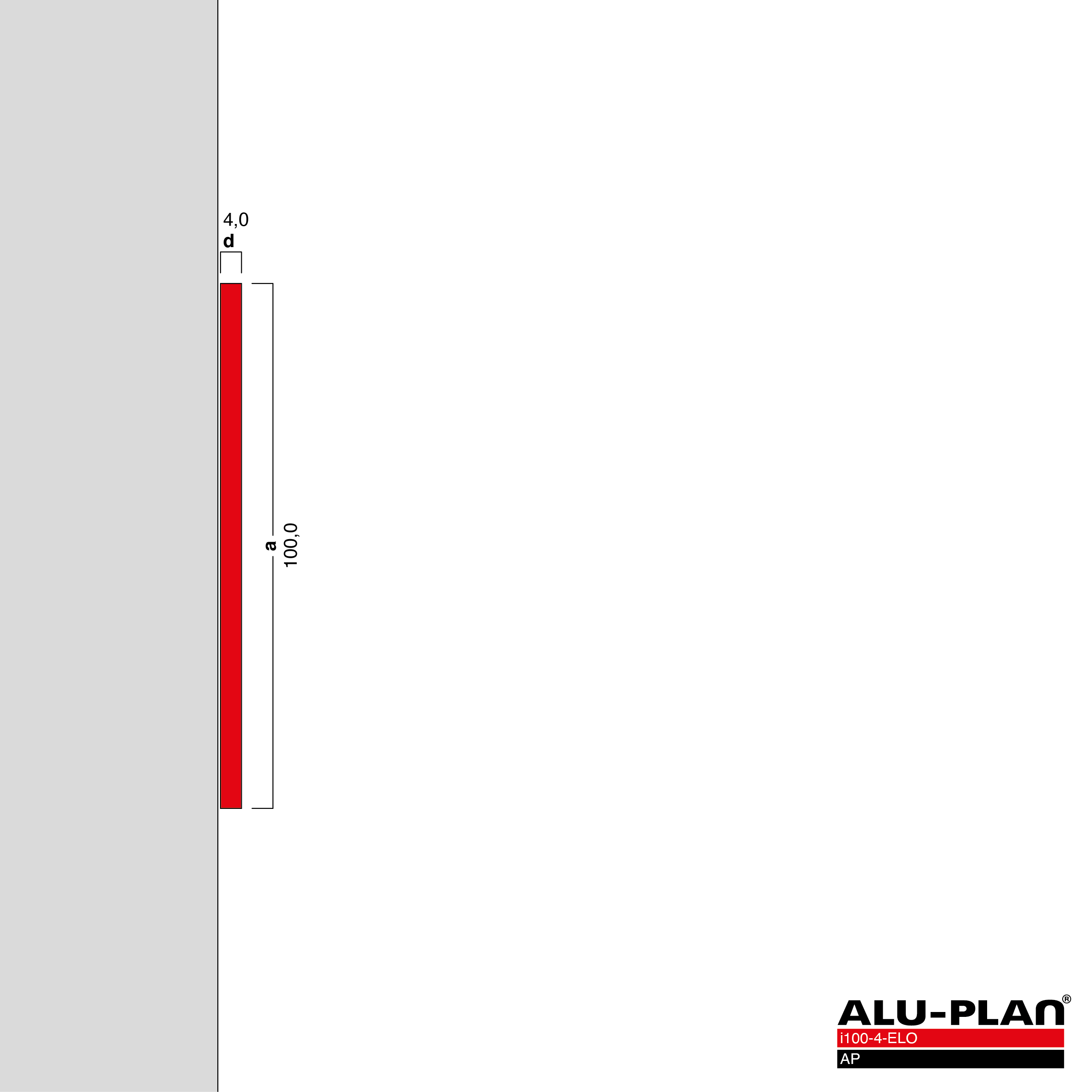 ALU-PLAN® Installation :: RA-i100-4-ELO-AP