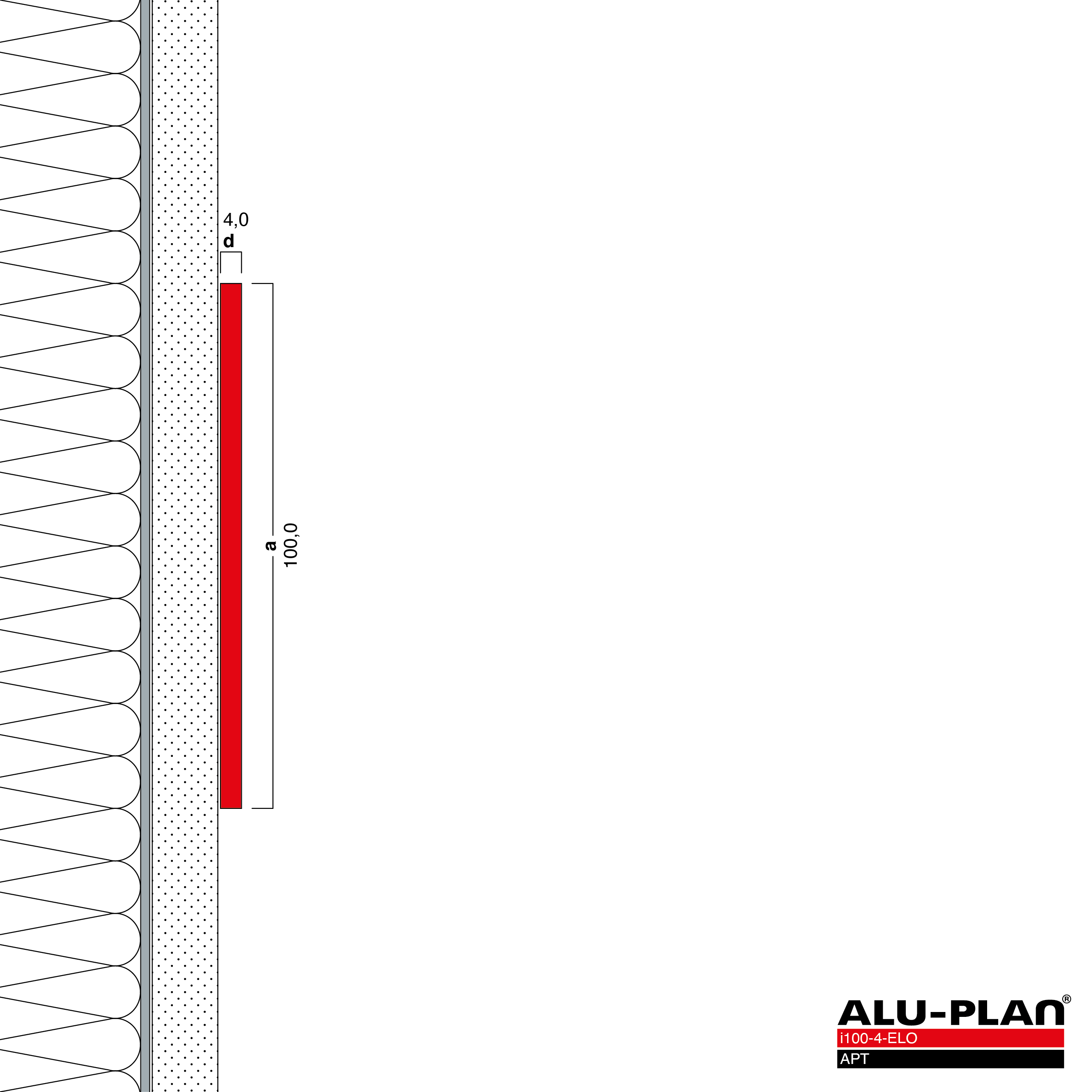 ALU-PLAN® Installation :: RA-i100-4-ELO-APT