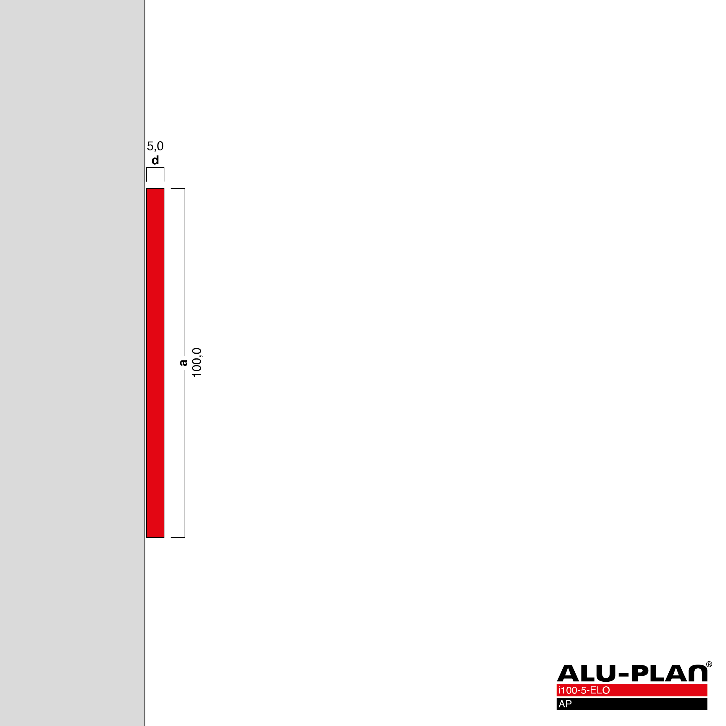 ALU-PLAN® Installation :: RA-i100-5-ELO-AP