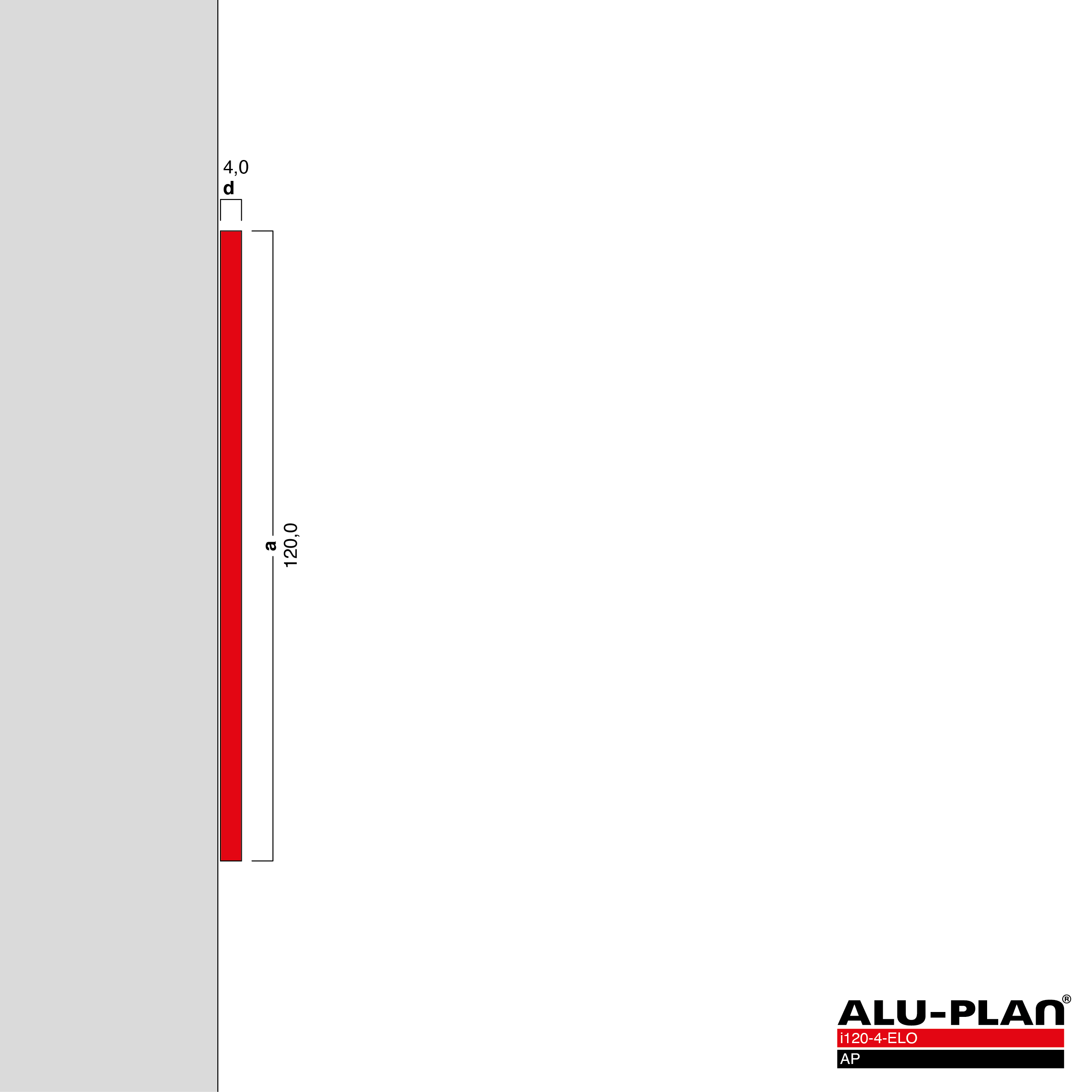 ALU-PLAN® Installation :: i120-4-ELO-AP