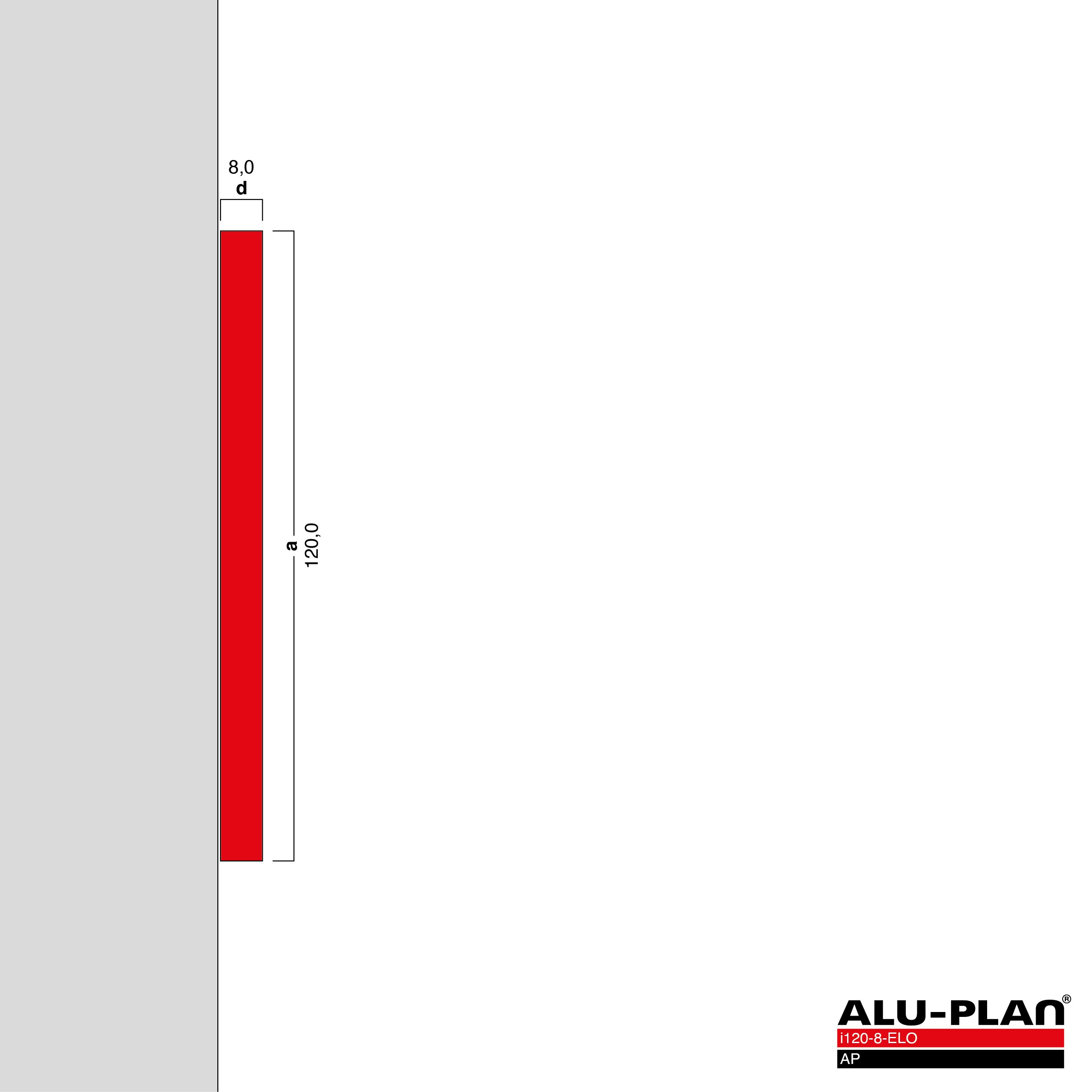 ALU-PLAN® Installation :: i120-8-ELO-AP