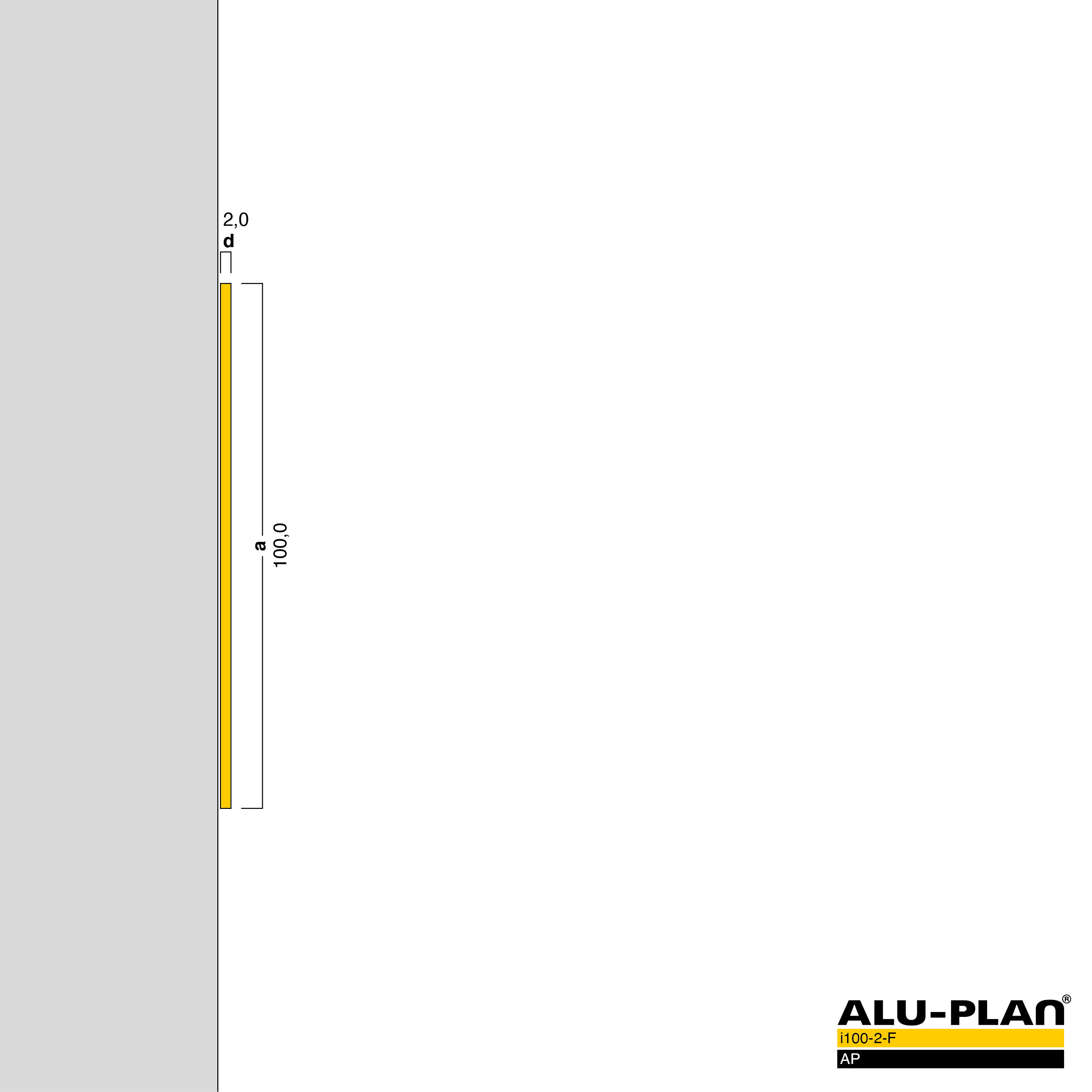 ALU-PLAN® Installation :: i100-2-F-AP