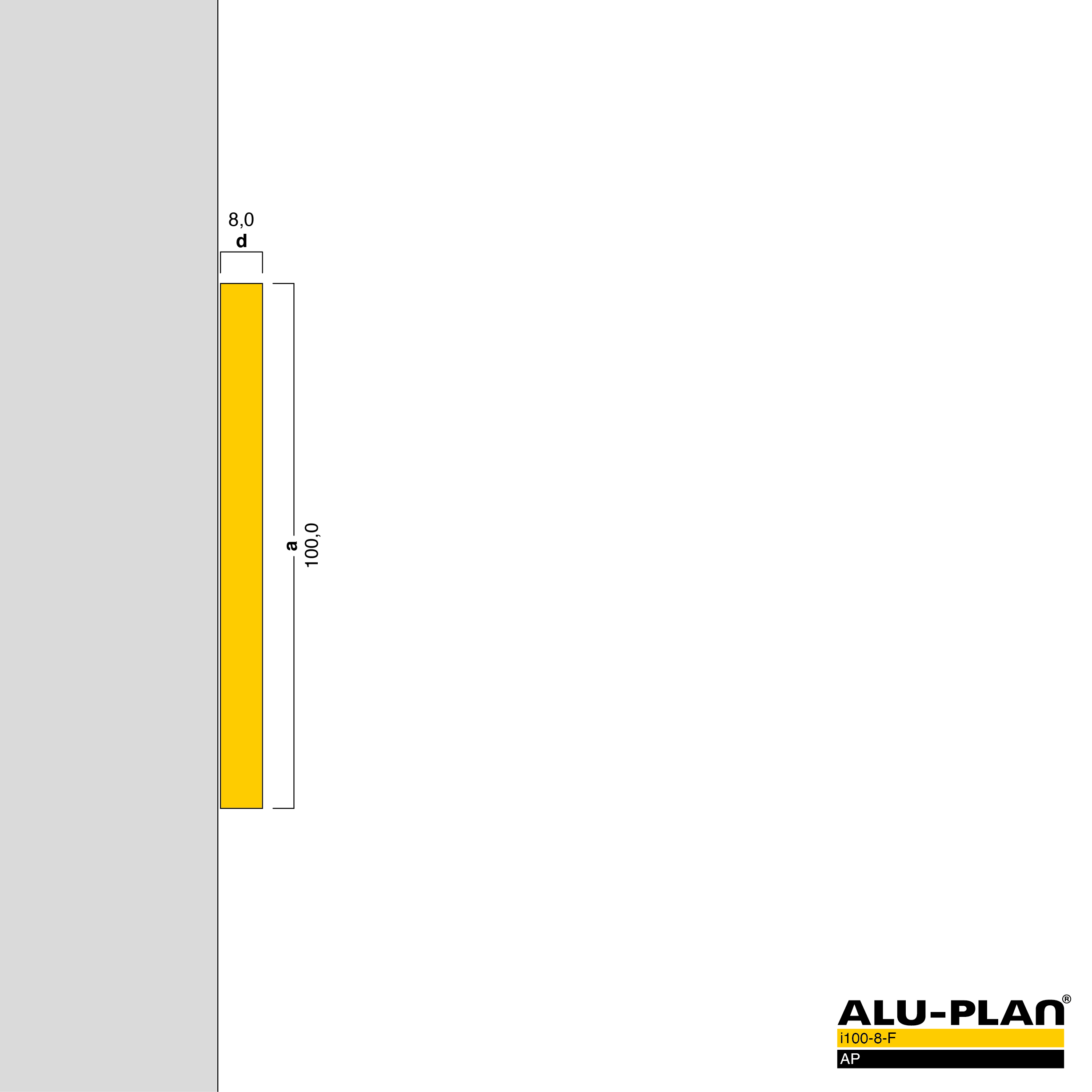 ALU-PLAN® Installation :: RA-i100-8-F-AP