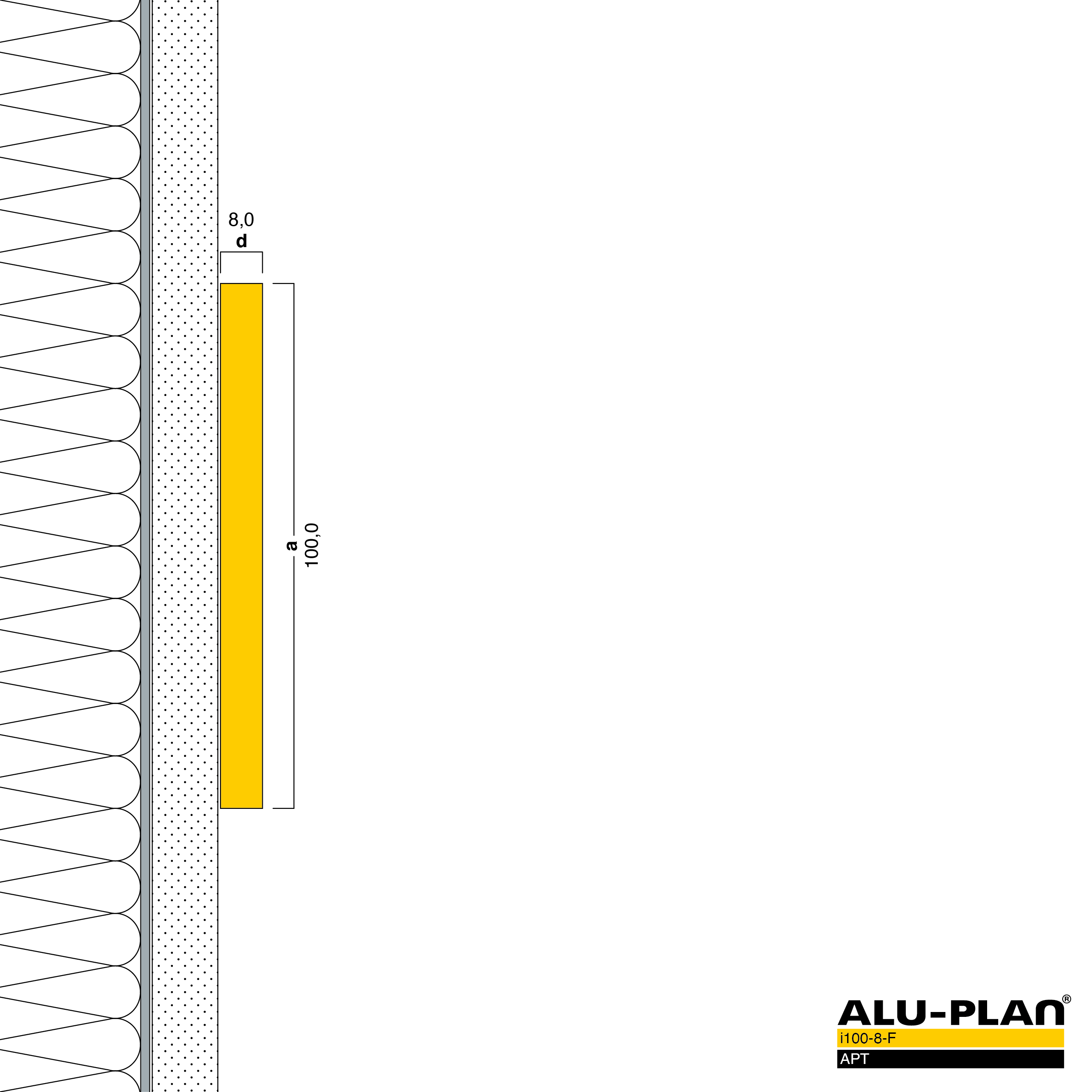 ALU-PLAN® Installation :: RA-i100-8-F-APT