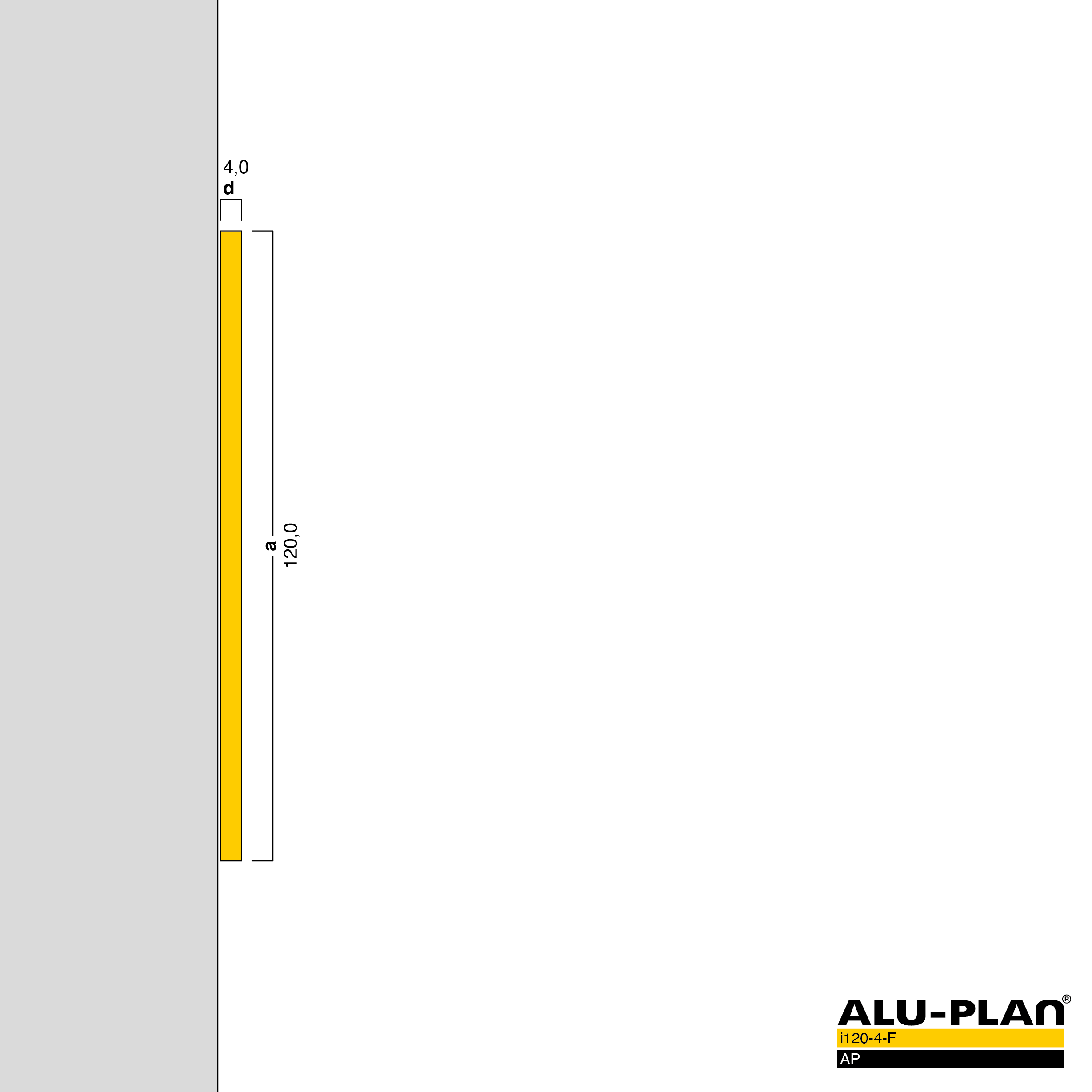 ALU-PLAN® Installation :: i120-4-F-AP