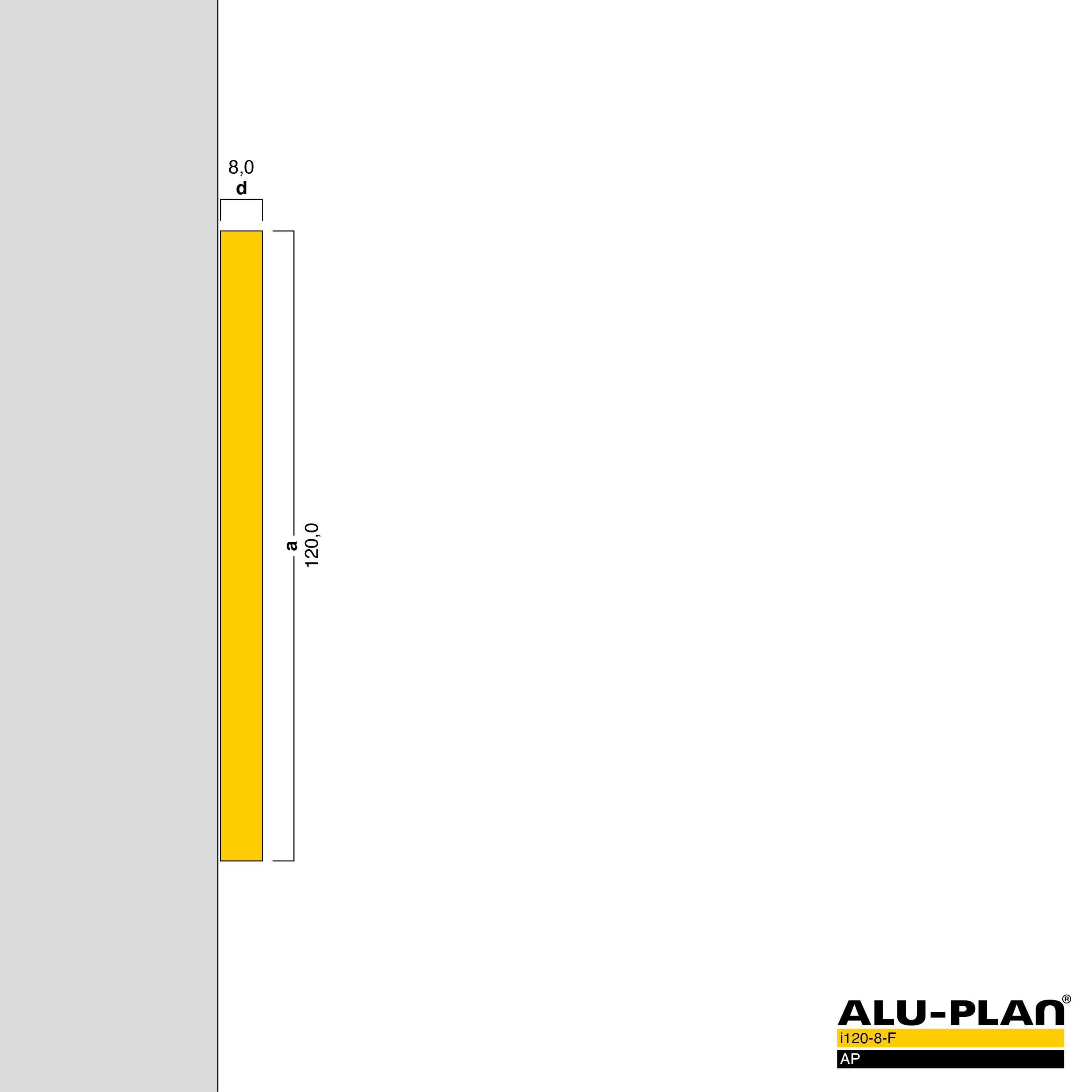 ALU-PLAN® Installation :: i120-8-F-AP