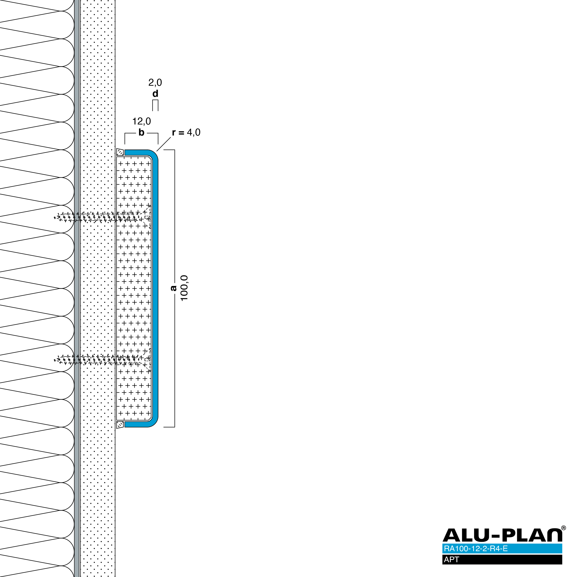 ALU-PLAN® Installation :: RA100-12-2-R4-E-APT