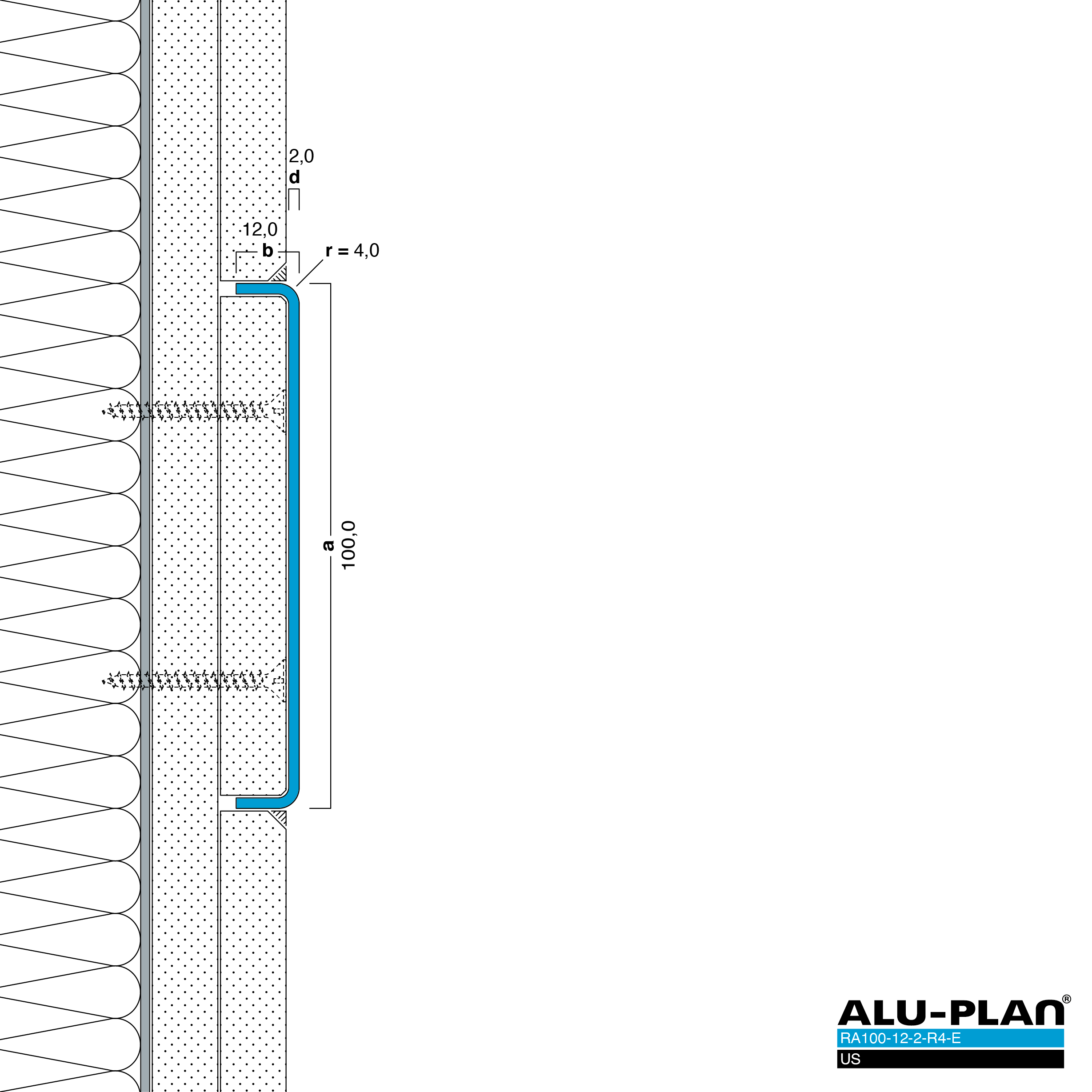 ALU-PLAN® Installation :: RA100-12-2-R4-E-US