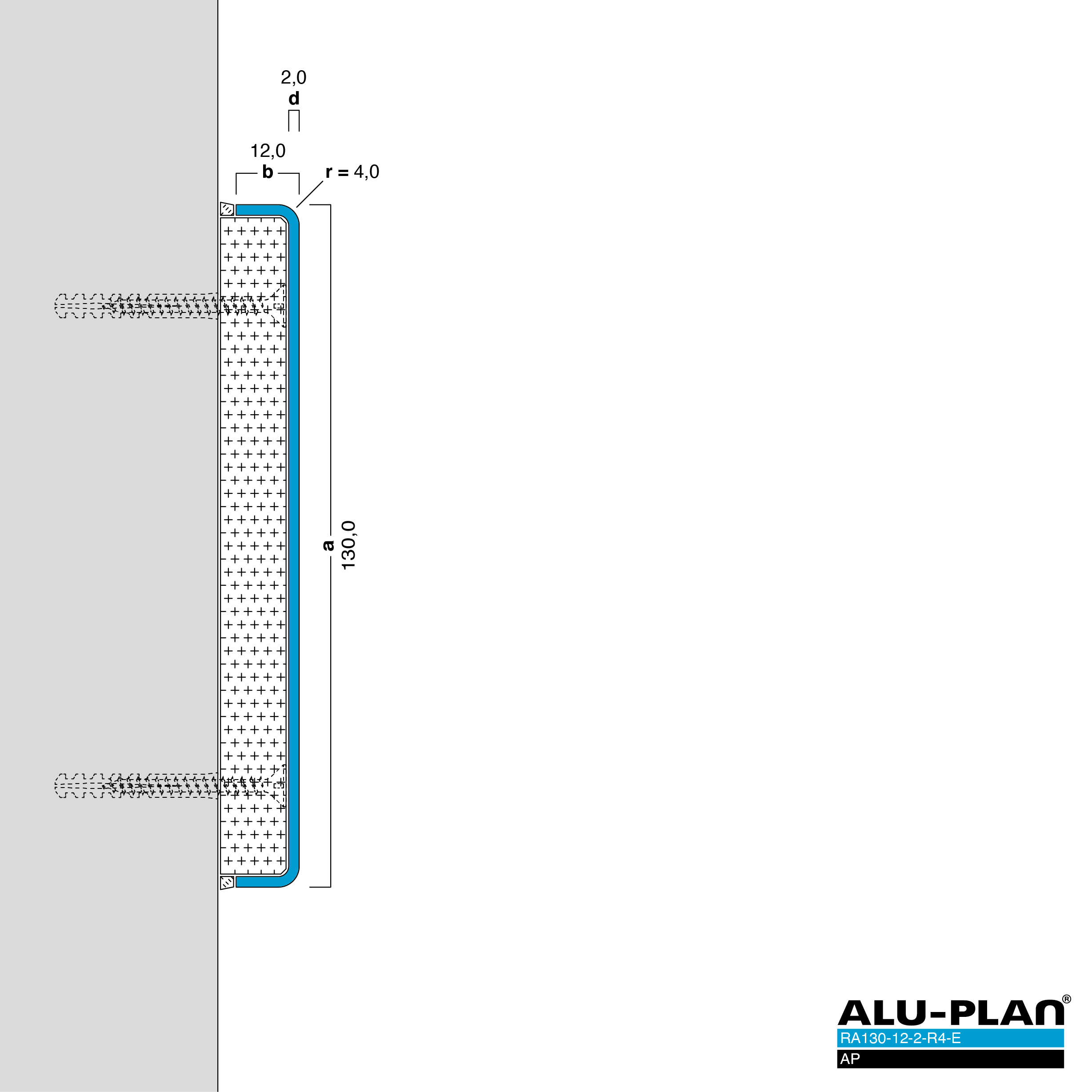 ALU-PLAN® Installation :: RA130-12-2-R4-E-AP
