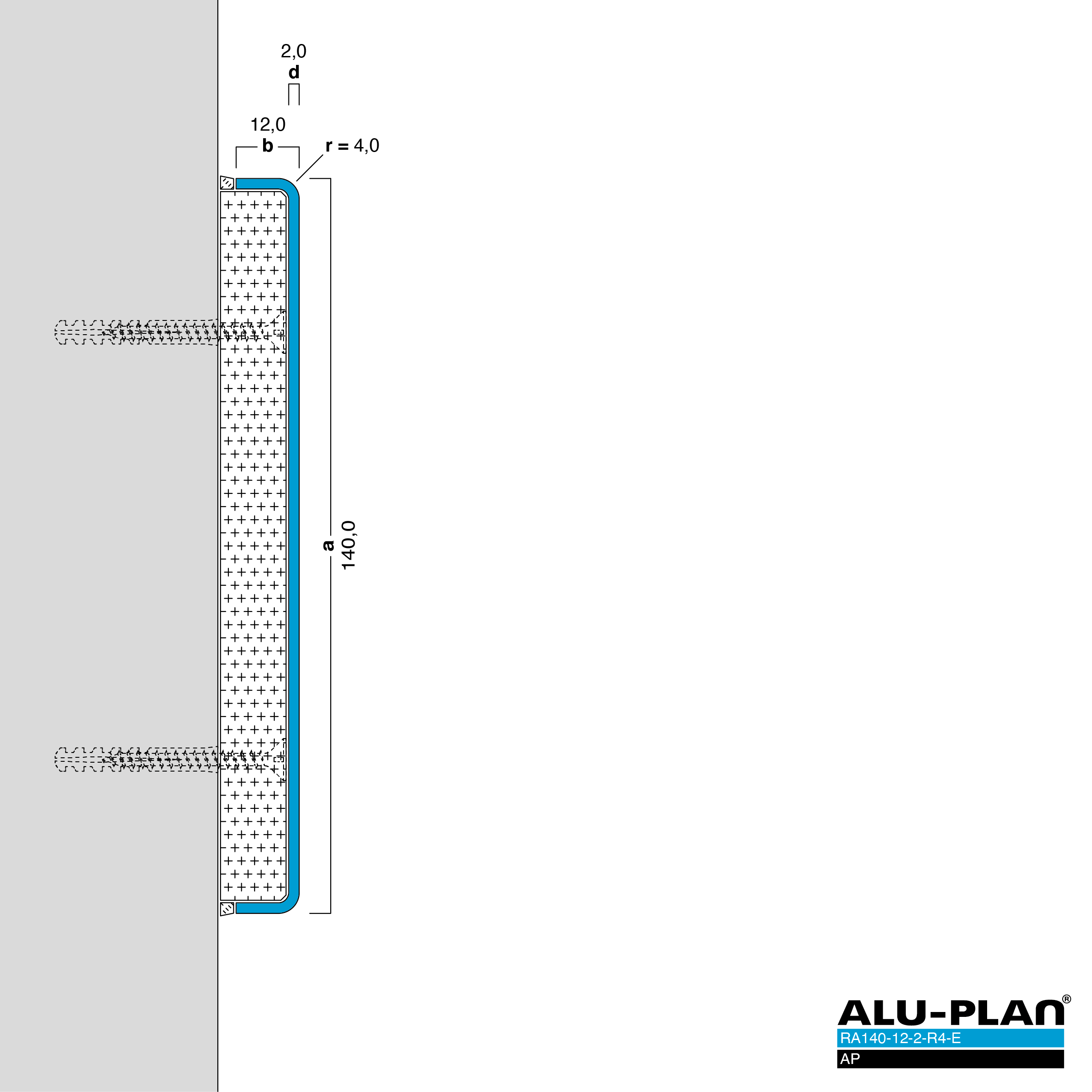 ALU-PLAN® Installation :: RA140-12-2-R4-E-AP