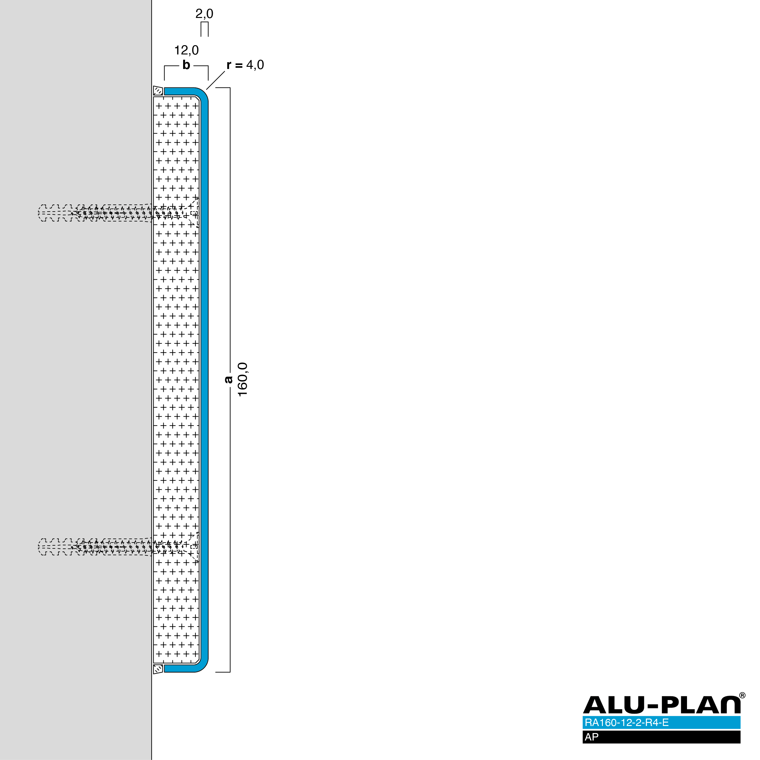 ALU-PLAN® Installation :: RA160-12-2-R4-E-AP