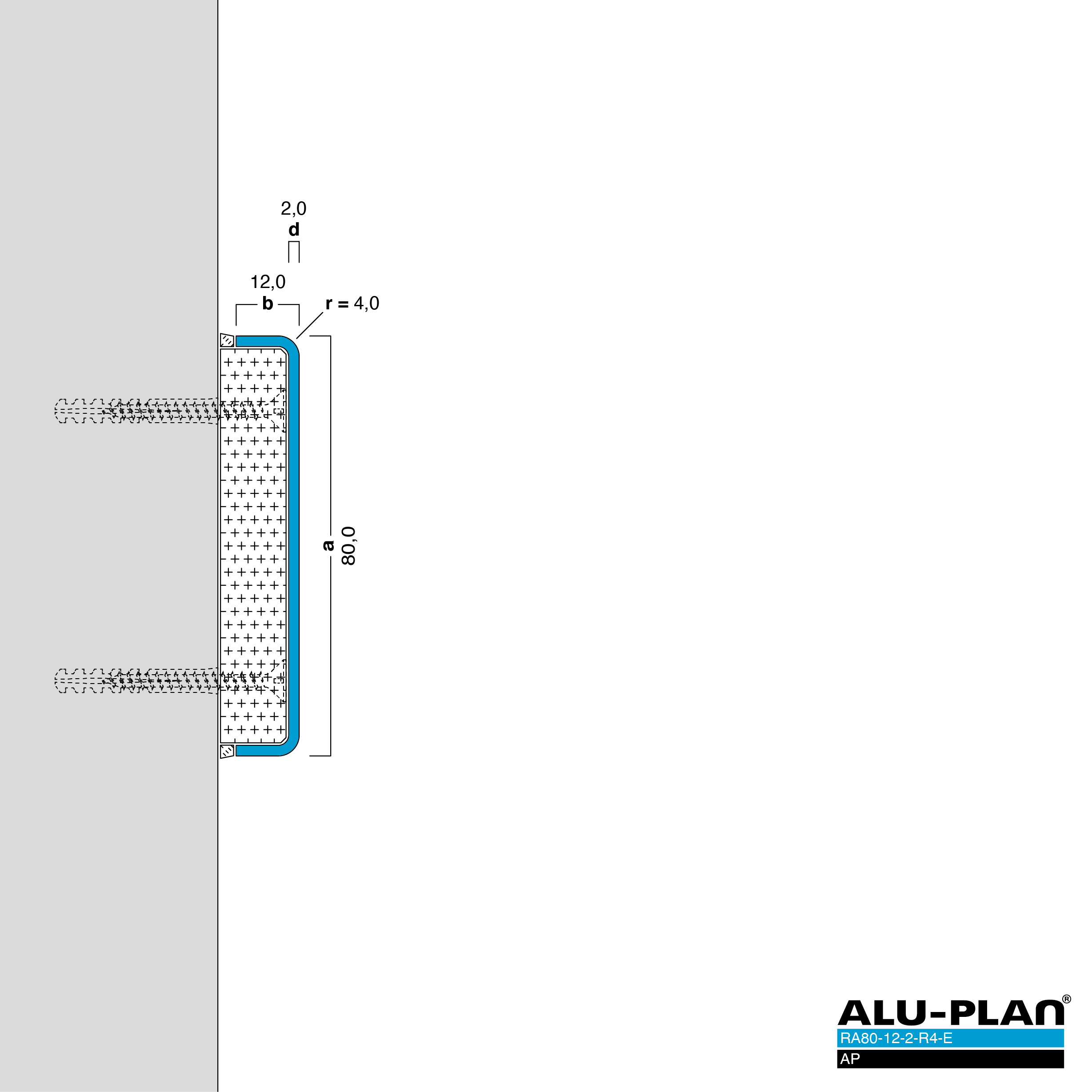 ALU-PLAN® Installation :: RA80-12-2-R4-E-AP