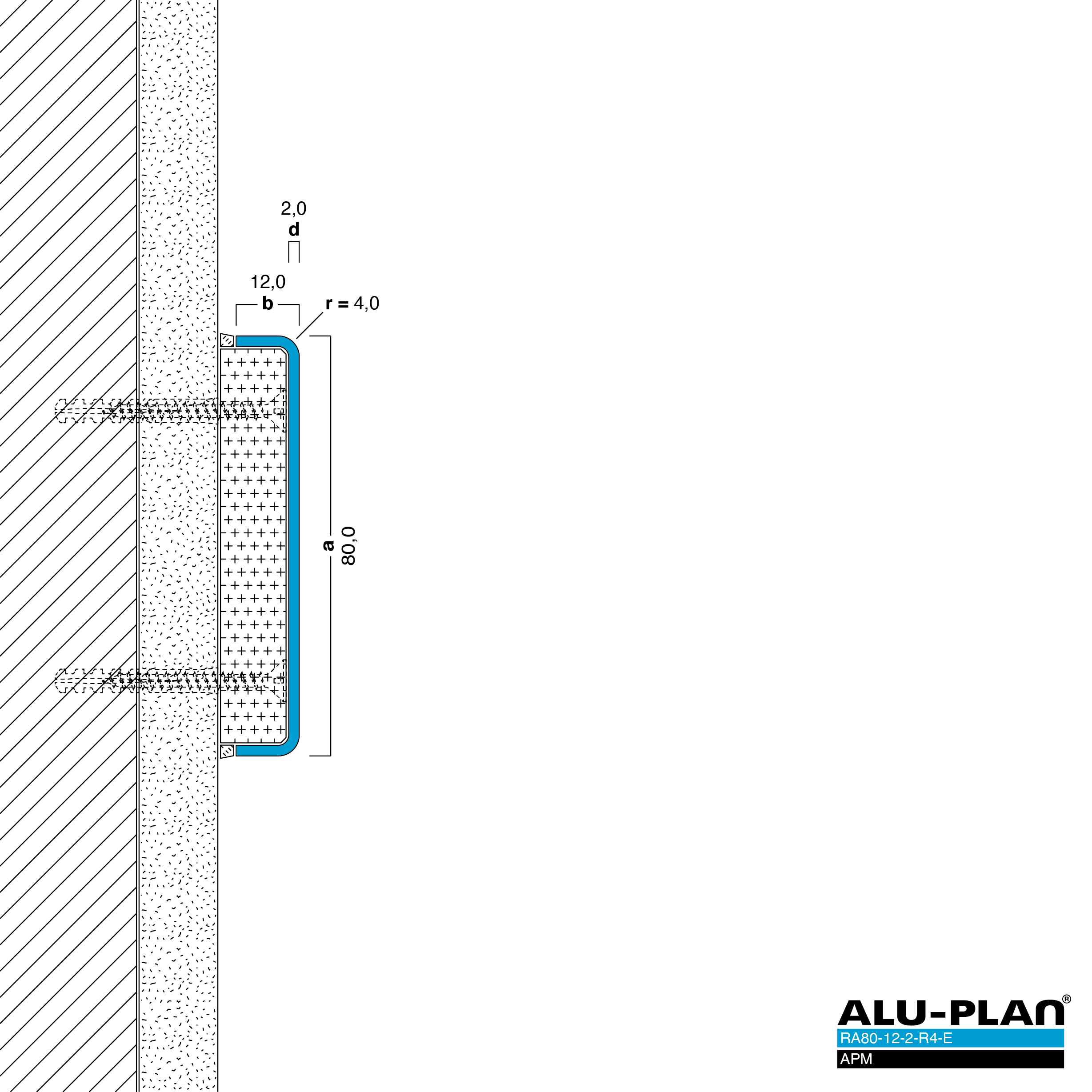 ALU-PLAN® Installation :: RA80-12-2-R4-E-APM