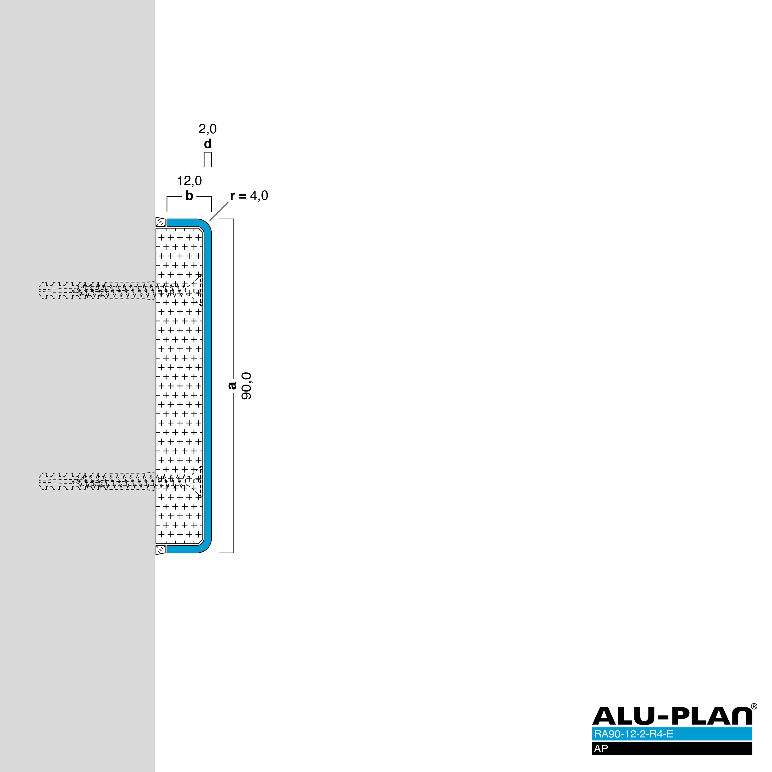 ALU-PLAN® Installation :: RA90-12-2-R4-E-AP