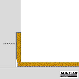 Sockelleiste B72-13-BE11-RF-PB +20mm Höhe