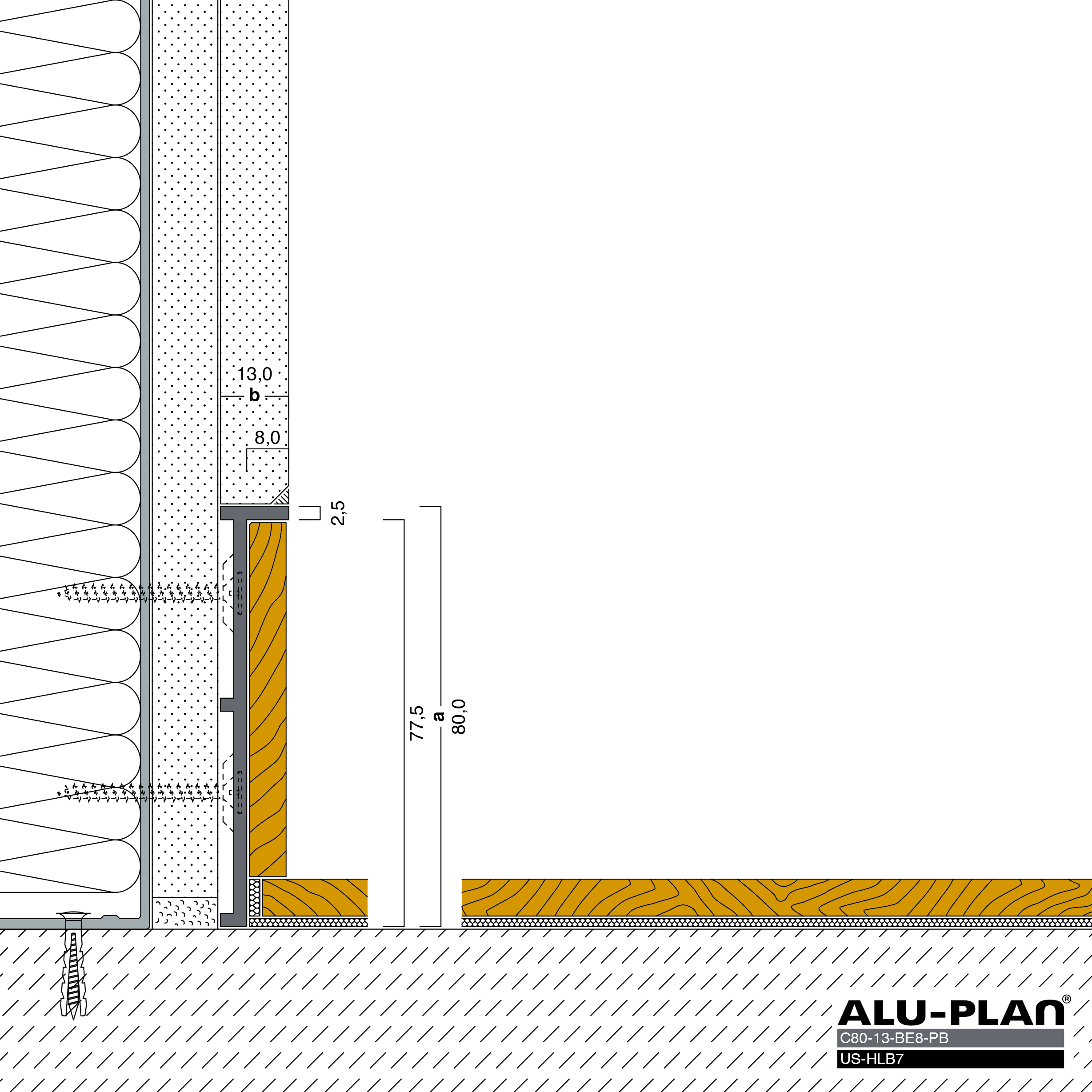 ALU-PLAN® Installation :: C80-13-BE8-PB-US-HLB7